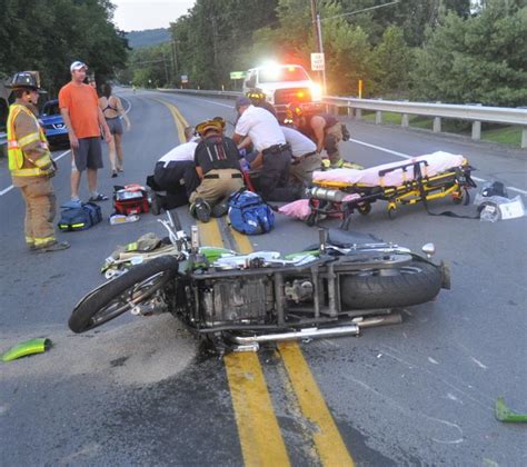 Two Injured After Motorcycle Crash Local