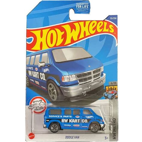 Mattel Toys Hot Wheels Dodge Van Blue Hw Metro 6 55250 Poshmark