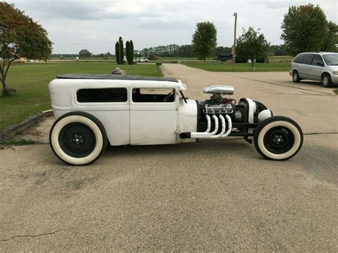 1928 Model A Ford Sedan Hot Rod Rat Rod Chopped Top Model T 1932 1934 Ford For Sale