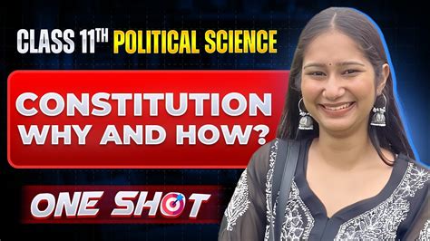 Constitution Why And How Class Political Science One Shot