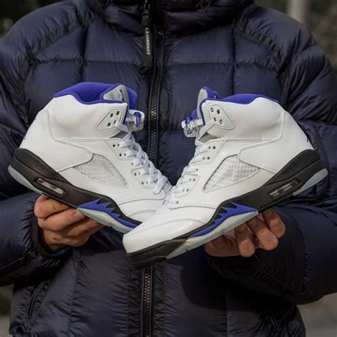 Air Jordan Retro 5 White/Purple,5 джордани,найк еір,джордани,Jordan.: 2 ...