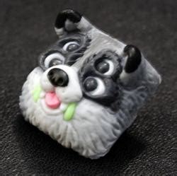 Grimey As Fuck Trash Panda V Keycap Archivist