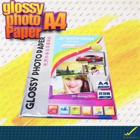 Jual Kertas Foto Montana A Shopee Indonesia