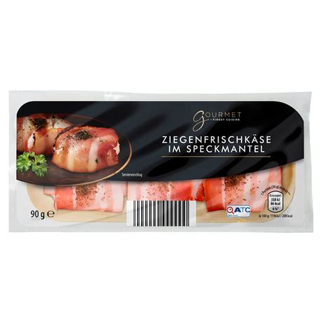 GOURMET FINEST CUISINE Ziegenfrischkäse im Speckmantel 90 g ALDI SÜD