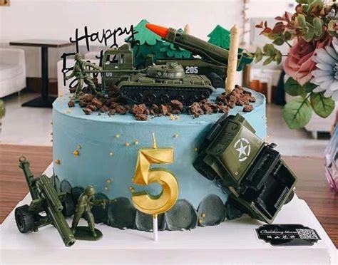 War Army Tanks Themed Party Cake Topper Plugin Decoration Set Etsy Uk