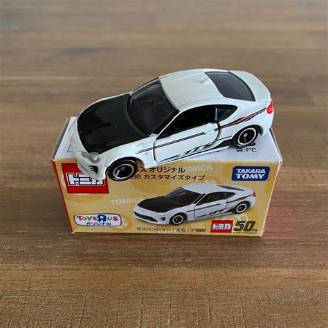 Tomica Toys R Us Exclusive 50th Anniversary Toyota 86 Tru Hobbies