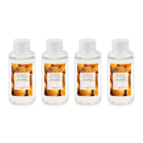 pajoma Raumduft Nachfüllflasche Zimt Orange 4er Pack 4 x 100 ml