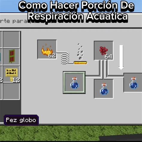 Como Hacer Poci N De Respiraci N Acuatica Minecraft Hackminecraft