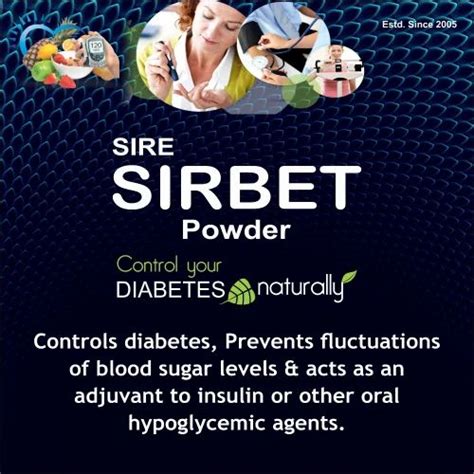 Sirbet Diabetes Powder For Diabetic Control Gm At Rs Pack In