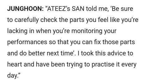 ATEEZ UNION BRASIL Fan Account On Twitter Junghoon O SAN Do