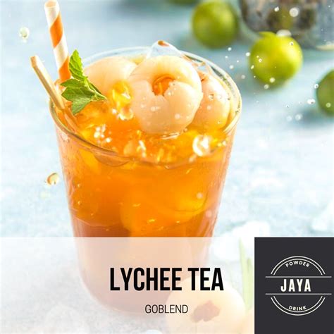 Jual Bubuk Minuman Rasa LECI TEA LYCHEE TEA 1 Kg ES Teh Leci Premium