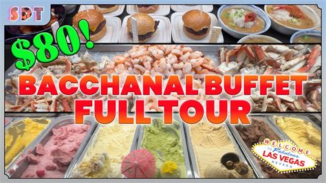 Dinner Buffet Bacchanal At Caesar S Palace Youtube