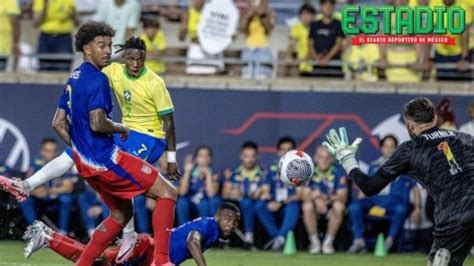 Estados Unidos y Brasil empatan en su último partido amistoso previo a