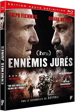 Ennemis jurés Blu Ray Amazon fr Ralph Fiennes Gerard Butler