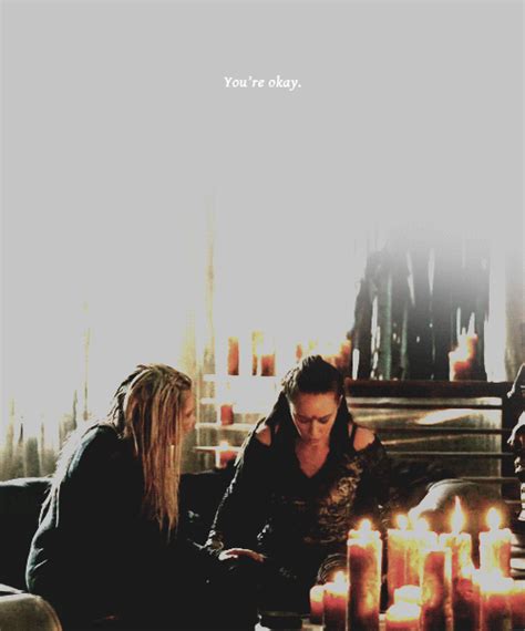 Clarke And Lexa The Tv Show Fan Art Fanpop