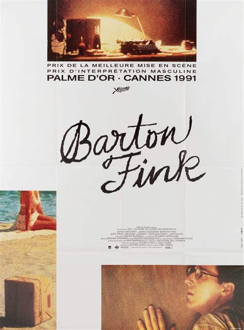 Barton Fink 1991 French Grande Poster - Posteritati Movie Poster Gallery