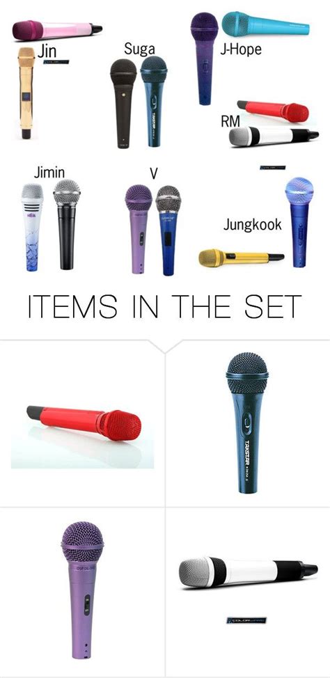 Bts Members Microphone Colors - BTSRYMA