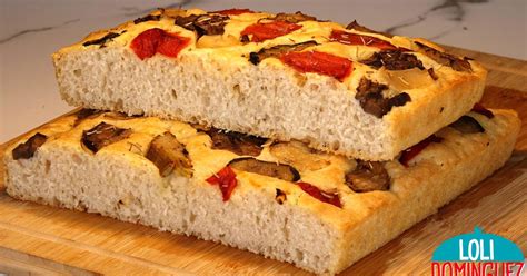 Receta De Focaccia F Cil Con Verduras Loli Dom Nguez Eureka Recetas