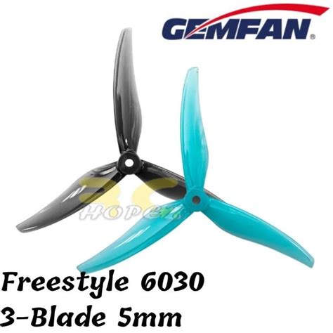 Gemfan Freestyle Inch Blade Mm Hole Propeller Pairs Pcs