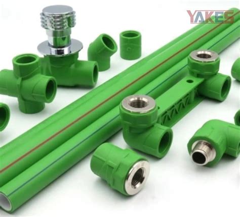 Green Ppr Plastic Pipes For Hot And Cold Water Tubes Building Water Supply Heating Pipes
