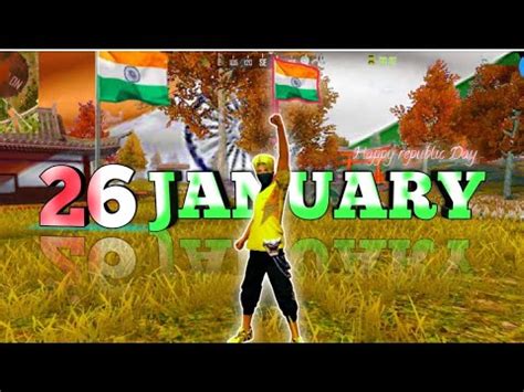 Free Fire Republic Day Status Free Fire 26 January Status Free