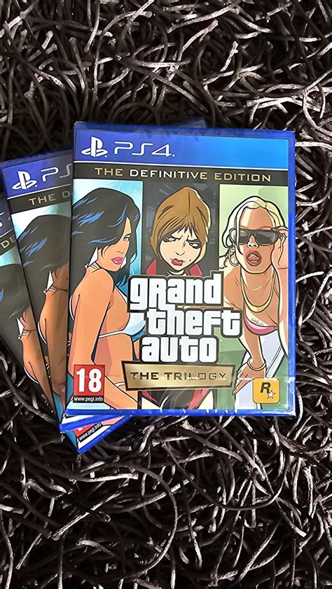 Gta Trilogy Trilogia Grand Theft Auto Playstation 4 Ps4 Vice City