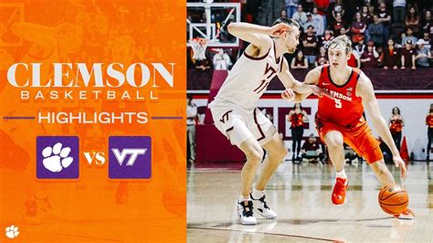 Clemson Mens Basketball Tigers Halt Hokies 68 65 On Wednesday Night