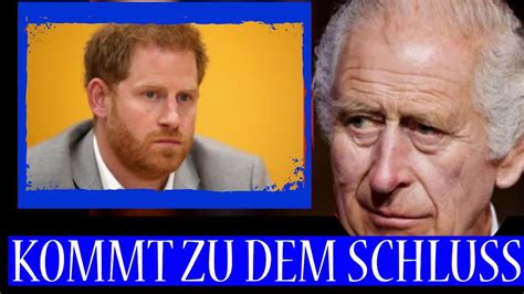 König Charles endgültige Entscheidung Harry Rückkehr in