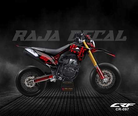 Decal Sticker Honda Crf 150l Fullbody Stiker Dekal Crf 150 Disain Tokyo