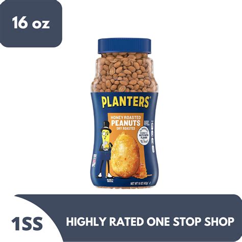 Planters Honey Roasted Dry Peanuts 453g Lazada Ph