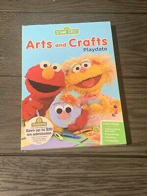 DVD Sesame Street ARTS And CRAFTS PLAYDATE New Sealed W Slip Cover EBay