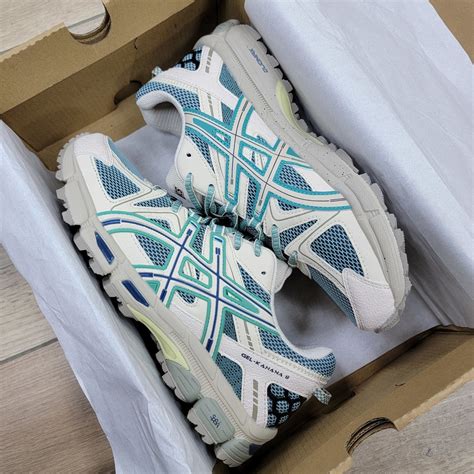 Бежевые мужские и подростковые кроссовки Асикс Гель Кахана 8 | Asics ...