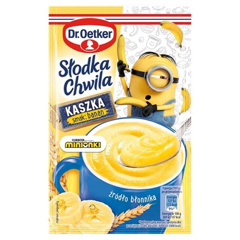 Dr Oetker S Odka Chwila Kaszka Smak Banan G Zakupy Online Z