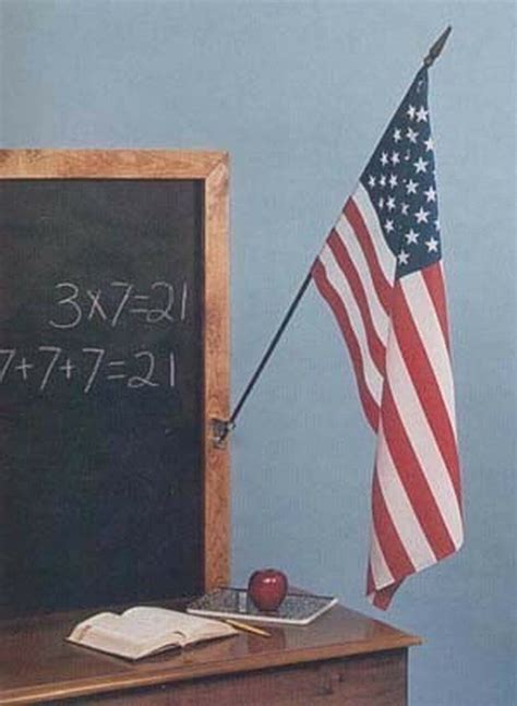 American Usa Classroom Flag 2 X 3 Valprin