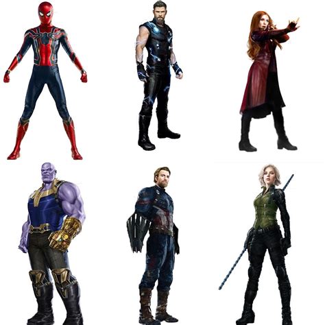 Nuevos Diseños De Personajes En Avengers Infinity War Redlan Comics