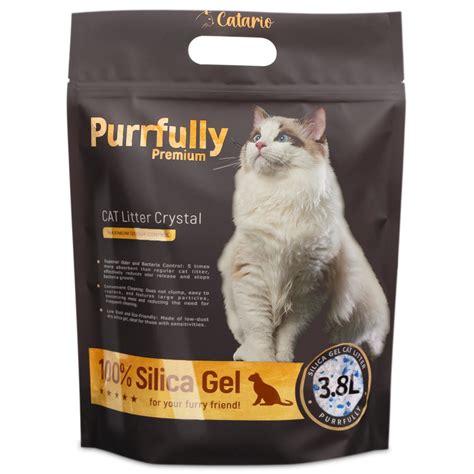 CATARIO PURRFULLY PREMIUM ŻWIREK SILIKONOWY DLA KOTA 3 8L Inna