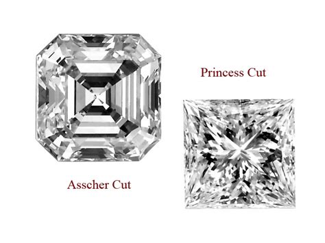 Princess Cut Vs Asscher Cut Diamonds Differences You Should Know