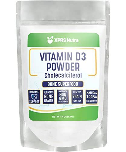 Xprs Nutra Vitamin D Powder Cholecalciferol Unflavored Vit D