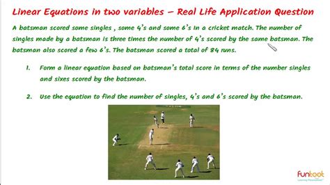 Linear Equation Using Graphs Graphs Of Linear Equations Real Life Application Question 2