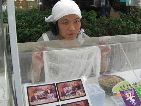『韓国 伝統のお菓子 「龍のひげ」』ソウル(韓国)の旅行記・ブログ by mikikoママさん【フォートラベル】