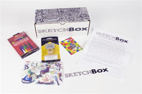 SketchBox Launch! Win a lifetime subscription | Sketch box, Pen and ...