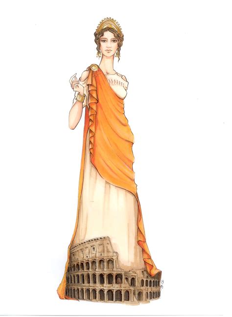 Pin di Norma Sue O'Neil su illustration | Costumi romani, Vestito storico, Idee vestito