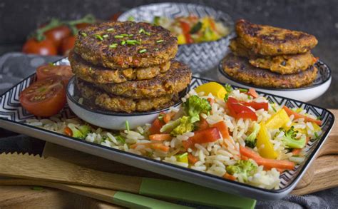 Haferflocken Bratlinge Mit Karotte Und Paprika Toastenstein