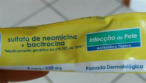 Pode Usar Sulfato De Neomicina Bacitracina Zincica Nas Partes íntimas
