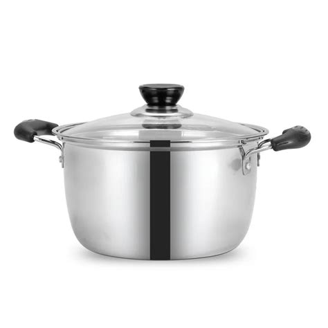 Cookware Stainless Steel Pot 15l 4l Double Bottom Soup Pot Nonmagnetic