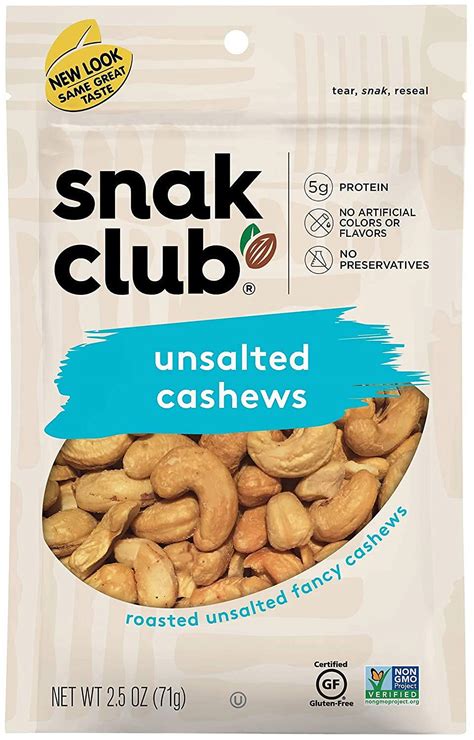 Premium Unsalted Cashew Oz Bags Per Case Nut Dry Fruit Peg