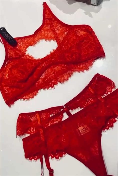 SEXY LINGERIE SET Liga de lencería Ver a través del encaje Etsy