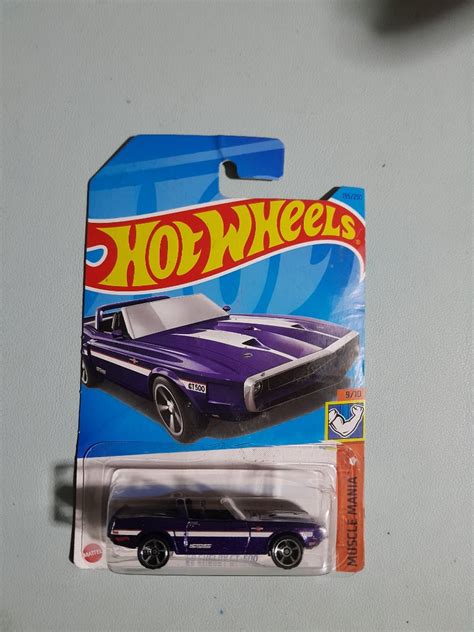 Hot Wheels 69 Shelby GT500 Super Treasure Hunt Hobbies Toys Toys Games On Carousell