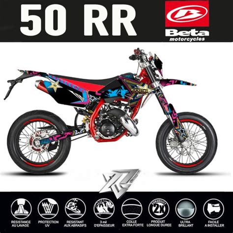 KIT DECO Moto Beta 50 RR Rockstar Energy Decografix