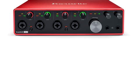 Focusrite Scarlett 2i2 (3rd Gen) USB Audio Interface with Pro Tools ...